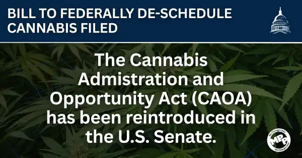 ACT NOW: Full federal legalization of cannabis gets a chance in the Senate