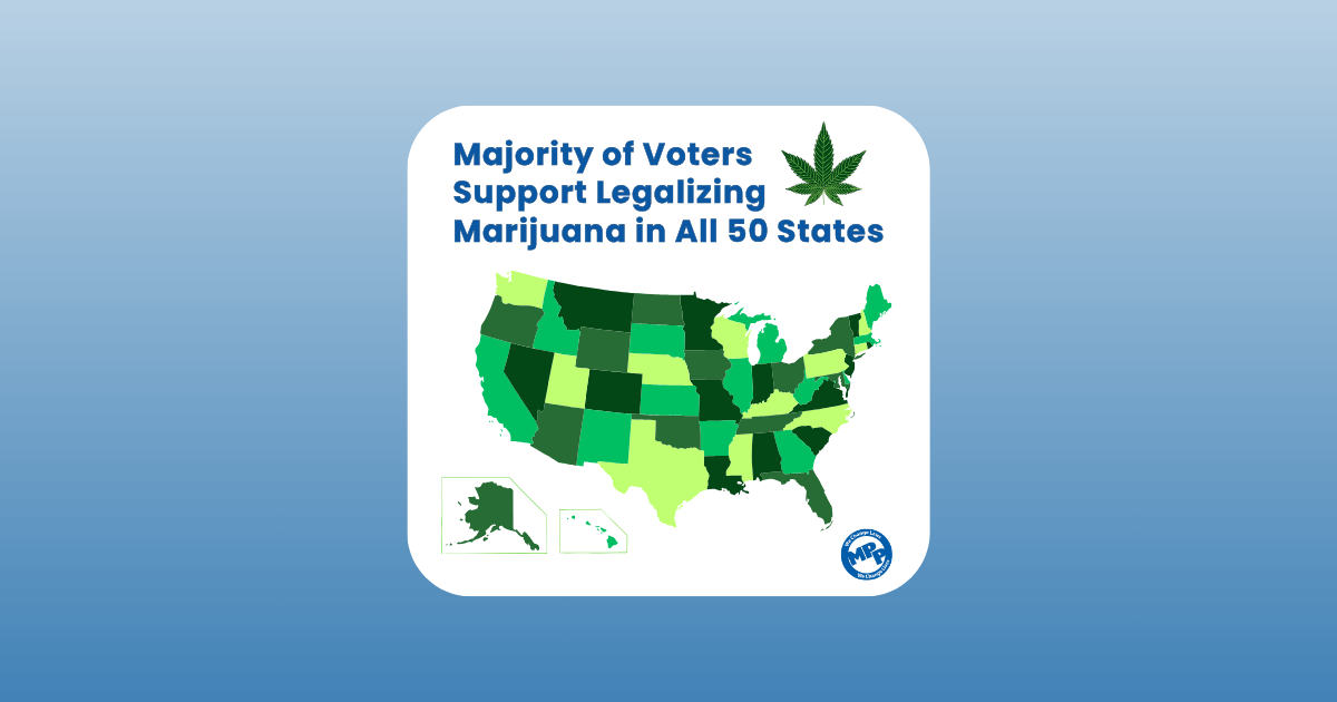 Majority of Voters Support Legalizing Marijuana in All 50 States