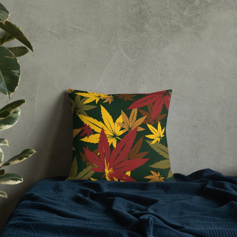 Premium Pillow (Dark Green)