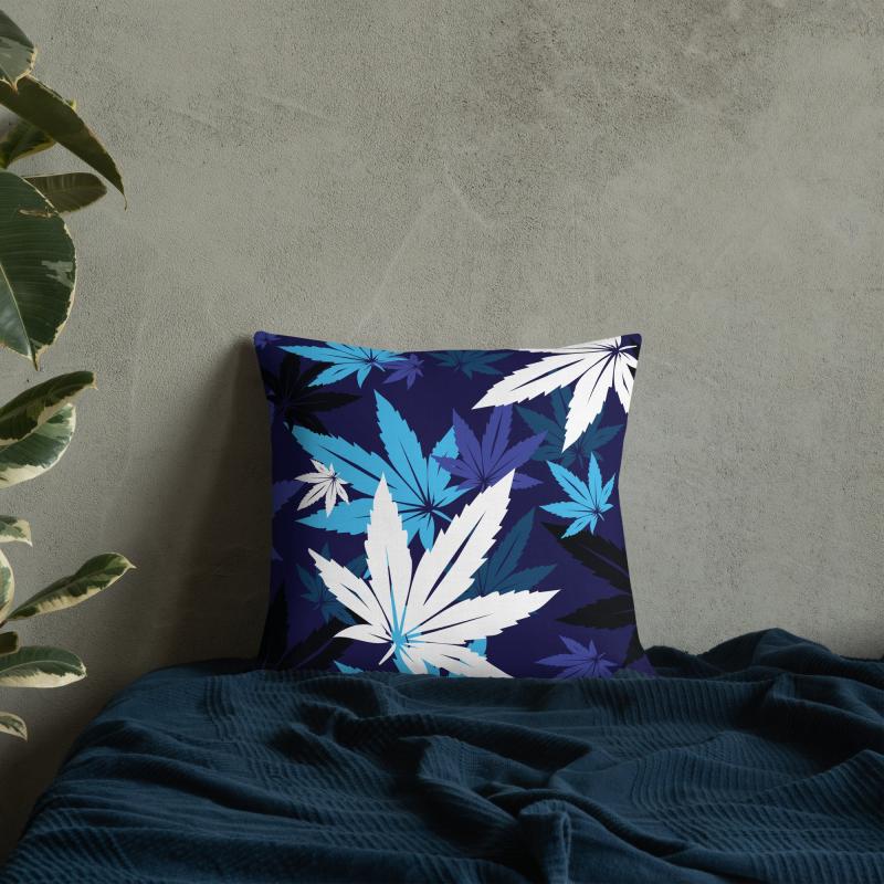 Throw Pillow (Blue)