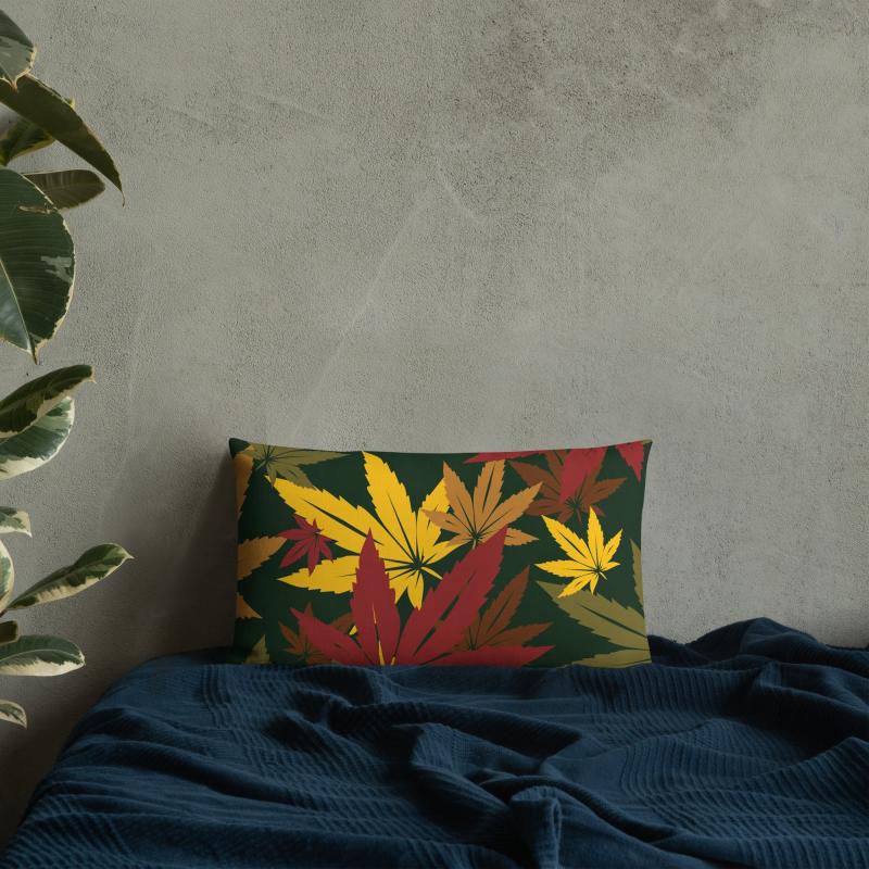 Premium Pillow (Dark Green)