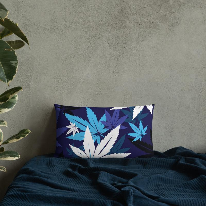 Throw Pillow (Blue)