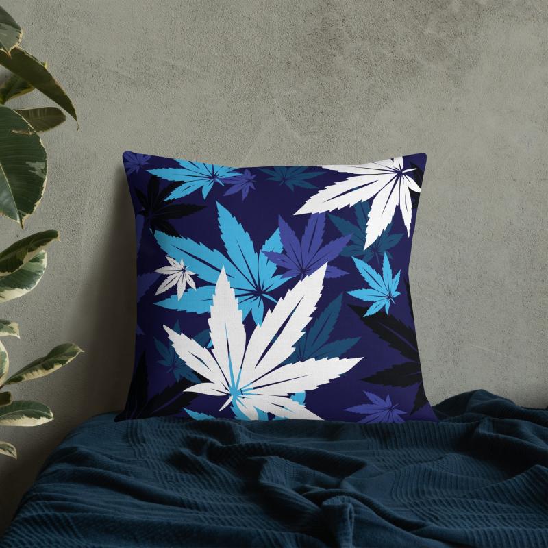 Throw Pillow (Blue)