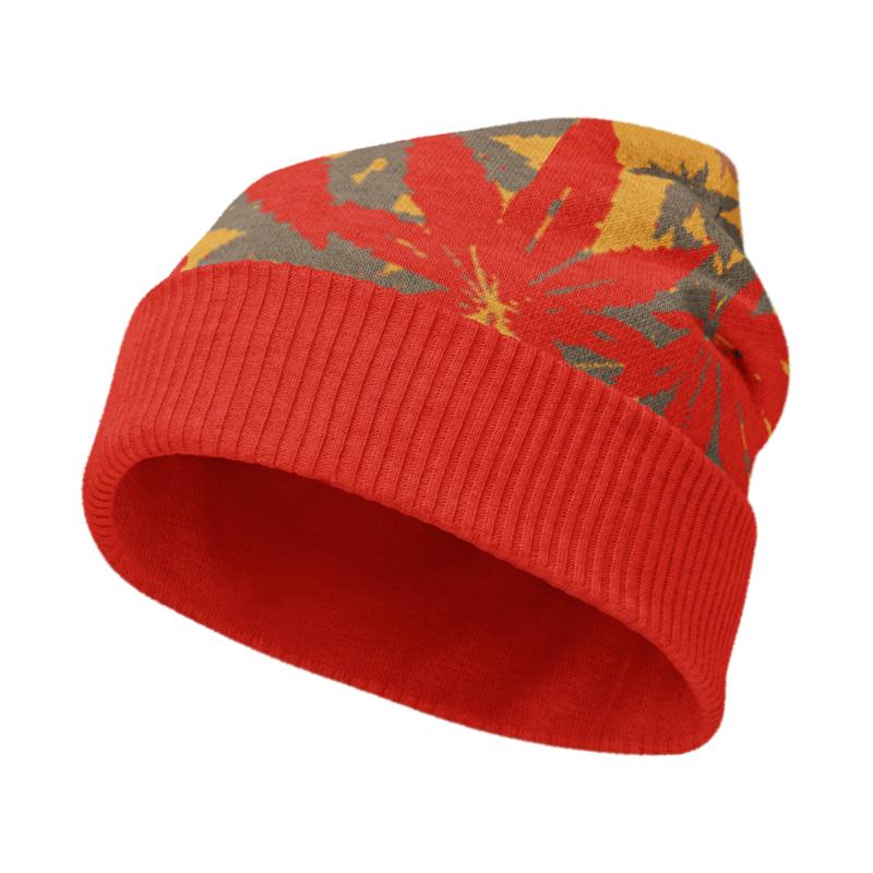Autumn Leaves Knitted Beanie