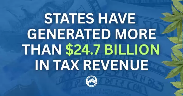 States have generated nearly $25 billion dollars in cannabis tax revenue