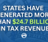States have generated nearly $25 billion dollars in cannabis tax revenue